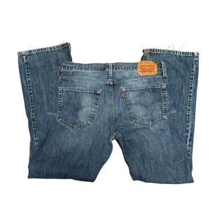 Levi Strauss Men’s 527 Distressed Destoyed Classic Jeans 36 x 32